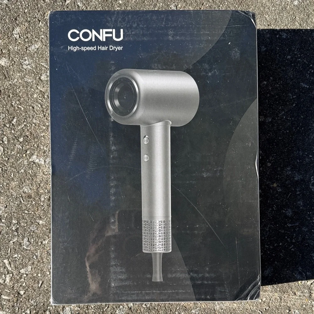 Silver Hair Dryer